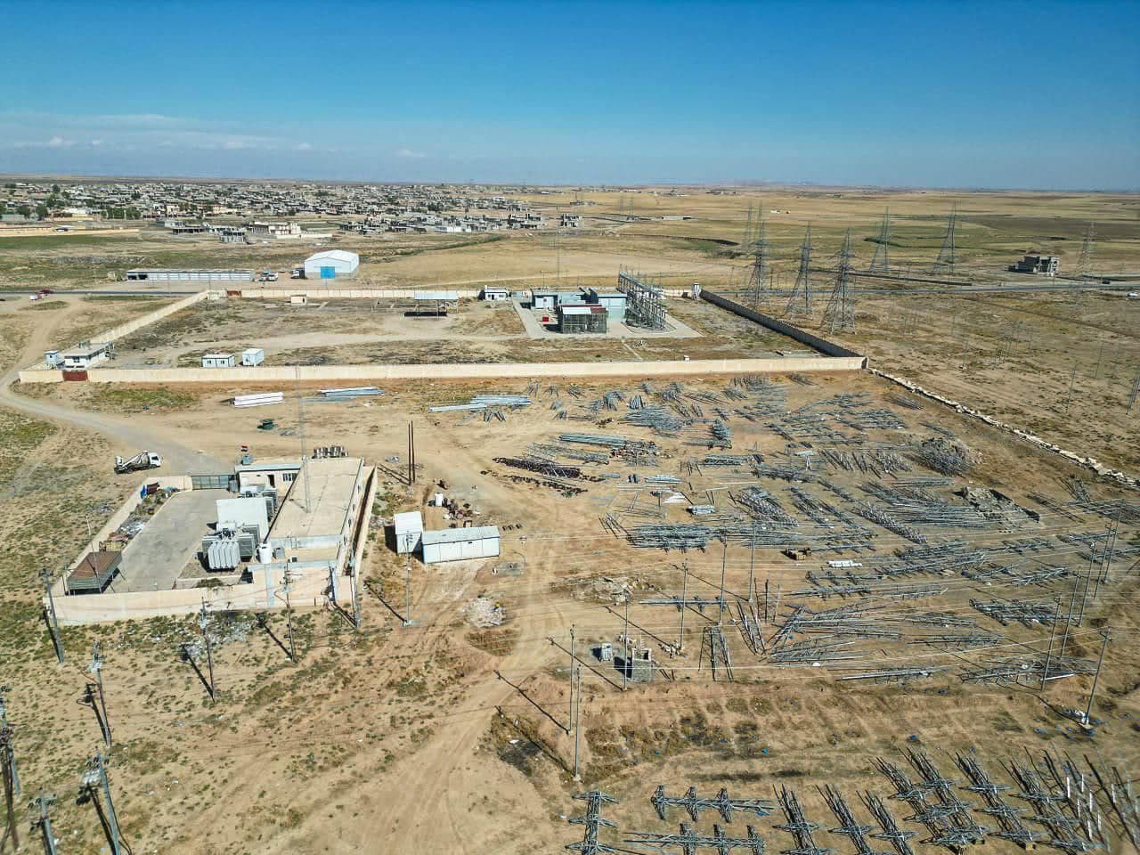 Secondary Power Station in Ain Al-Hisan, Nineveh Governorate